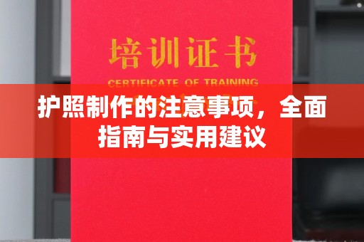 泌阳护照制作的注意事项，全面指南与实用建议